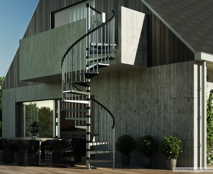 Schody - Schody Exterior Zink