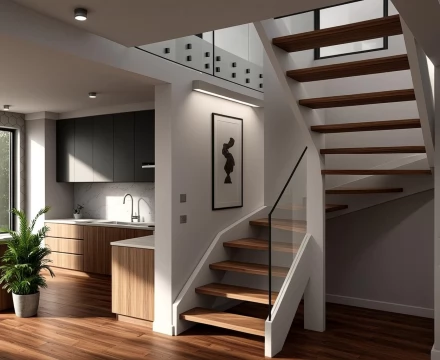 Schody - Nowy prestiżowy model - schody SERENO
