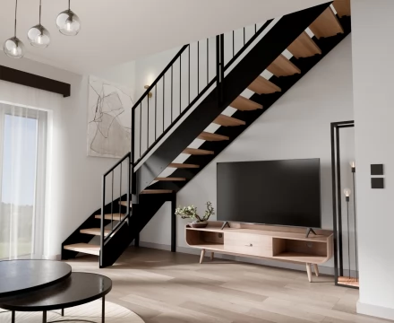 Schody - Schody na konstrukcjach metalowych - architektura, która wpływa na emocje