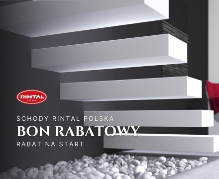 Schody - Bon rabatowy na start od Schody Rintal Polska