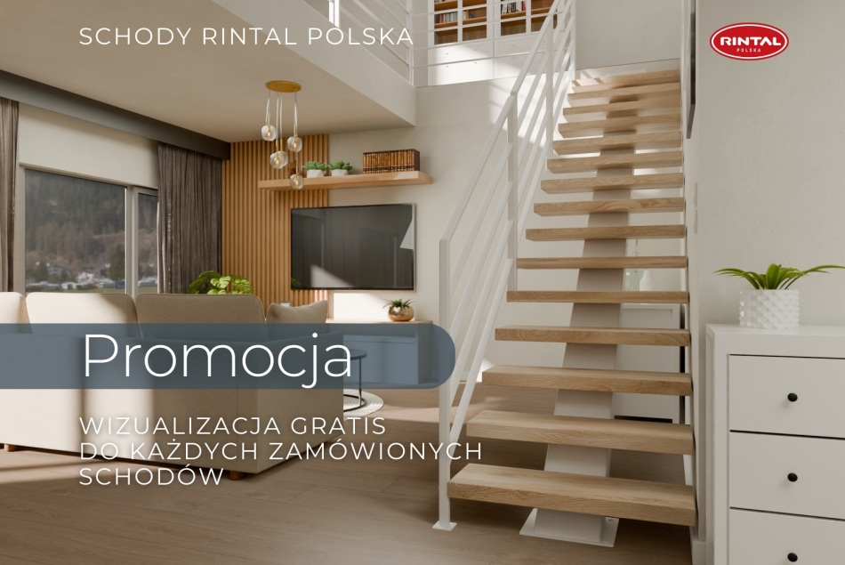 Schody Promocja - Wizualizacja do każdego zamówienia gratis