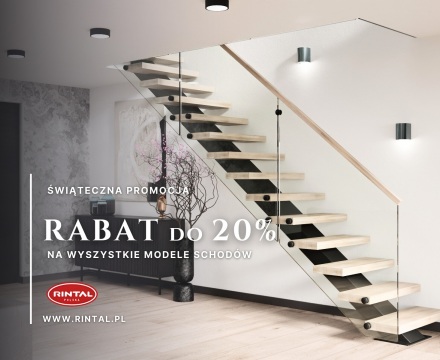 Schody - Świąteczna promocja - Rabaty do 20%