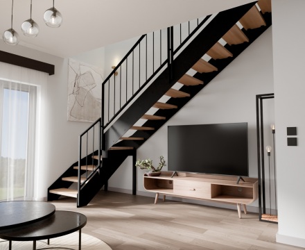 Schody - Schody na konstrukcjach metalowych - architektura, która wpływa na emocje