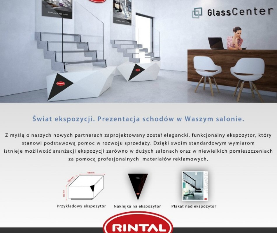 Schody Rintal Glass System